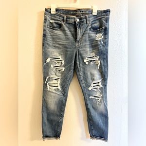 Gently worn American eagle next level stretch jeans